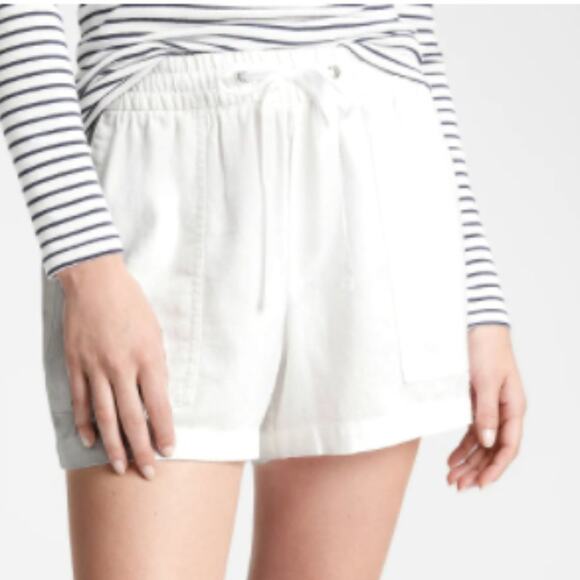 GAP Factory White Pull-On Utility Shorts - Picture 2 of 10